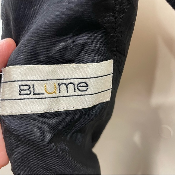 Blume Size 8 Black Dress Viscose Linen Blend, Adjustable Straps Made in Canada - Picture 5 of 15